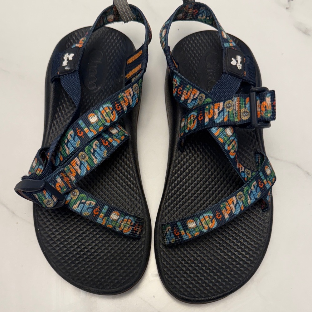 Chaco Kids Sandals peace love woodstock edition